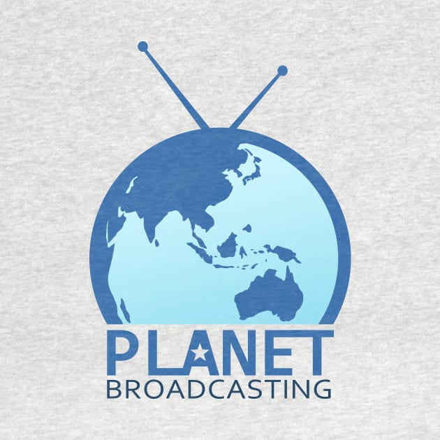 Planet Broadcasting Logo by Mr Sunday Movies